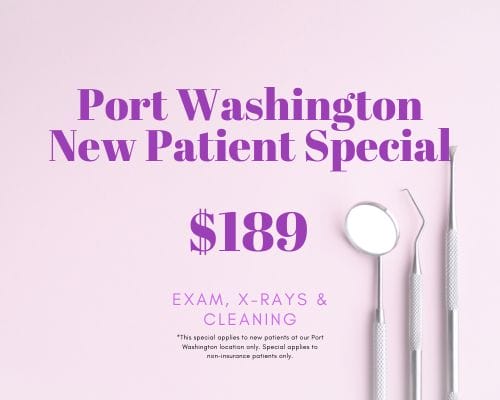 Port Washington new patient dental special promo